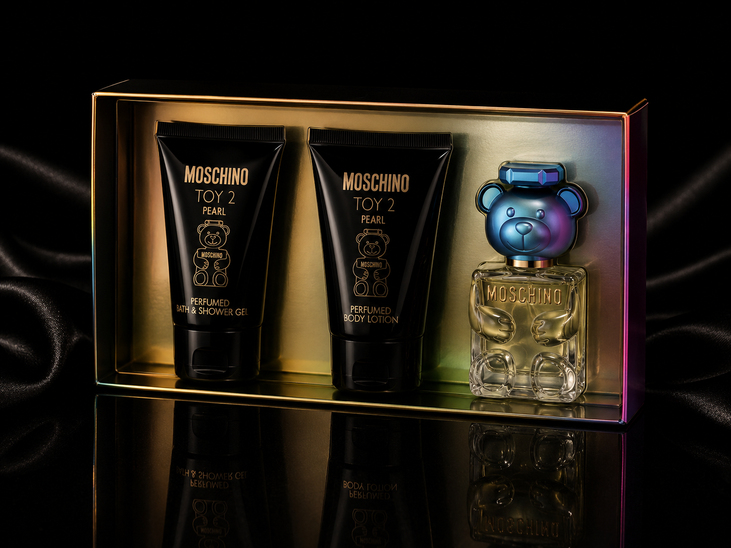 Moschino Toy 2 Pearl by Moschino, 3 Piece Mini Set for Unisex